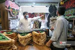 بازار پرچم سیاه محرم در شهر مقدس قم