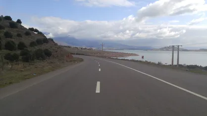 جاده منجیل به طارم باز شد