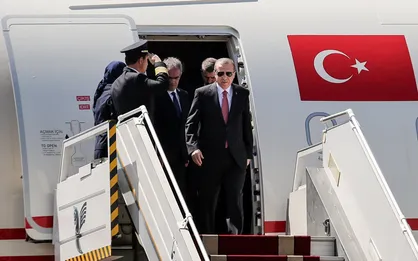 اردوغان وارد تهران شد