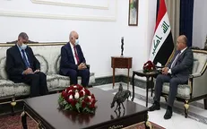 تأکید «برهم صالح» بر اقدام موثر برای مقابله با تجاوزات رژیم صهیونیستی