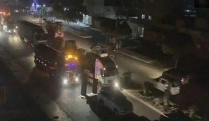 ورود ۶۰ خودروی نظامی آمریکا از عراق به الحسکه
