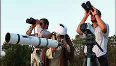 رصد هلال ماه رمضان توسط ۴ گروه استهلال در یزد