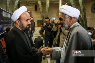 مراسم ختم پدر حجت الاسلام کلانتری معاون فرهنگی دانشجویی دانشگاه آزاد اسلامی