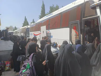 اعزام ۵۰۰ نیروی جهادی و موکب‌دار کهگیلویه و بویراحمدی به مشهد برای مراسم تشییع پیکر رهبر شهید انقلاب