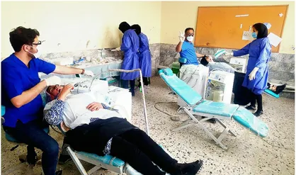 خدمات رسانی نوروزی گروه جهادی منتظران ظهور در مناطق محروم استان خراسان شمالی+تصاویر