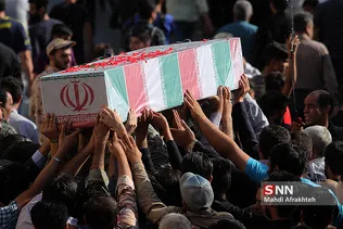 تشییع شهید مدافع حرم 
