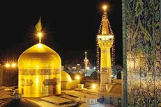 «عرض ارادت» نویسندگان در جوار حرم مطهر رضوی