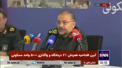 سردار سلیمانی پس از قطع و وصل شدن صدا در ارتباط تصویری با بجنورد: صدا درست شد گردن اینترنت نیندازید؛ دیواری کوتاه&zwnj;تر از اینترنت نیست