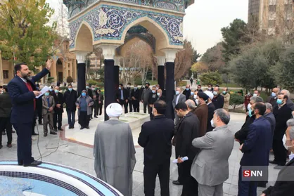 مراسم گرامیداشت حماسه ۹ دی با حضور دانشگاهیان برگزار شد+ تصاویر