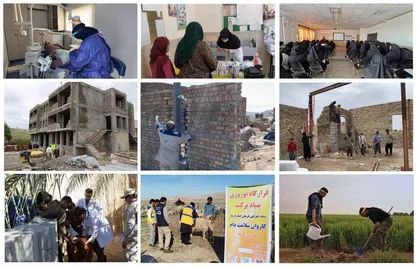 مشارکت ۱۱ هزار جهادگر و خدمت&zwnj;رسانی مستقیم به ۶۵ هزار هموطن در ایام نوروز