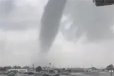 سیل و طوفان ویرانگر در شرق آمریکا