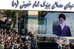 مراسم تشییع پیکر آیت‌الله سیدمحمود هاشمی شاهرودی
