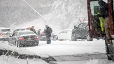 بارش برف و باران در اغلب شهرها / هشدار یخبندان