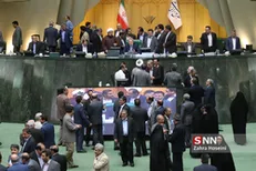 ربیعی از مجلس رای اعتماد نگرفت + فیلم و عکس