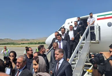 استانداران اقلیم کردستان عراق وارد سنندج شدند