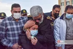 تشییع پیکر شهید «علی‌اکبر رنجبر» در شیراز