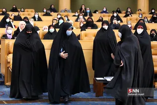 مراسم بزرگداشت روز زن با حضور رئیس جمهور