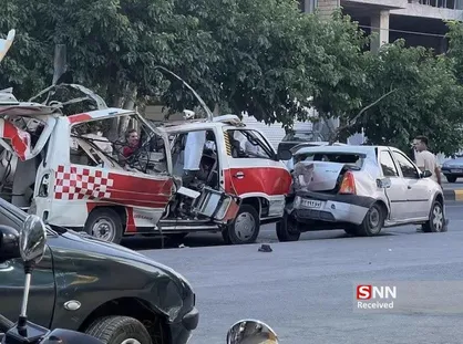 شهادت سه نفر در حمله رژیم صهیونیستی به یک آمبولانس در نجف&zwnj;آباد اصفهان
