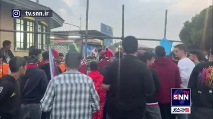 گیت&zwnj;های ورودی ورزشگاه شهر قدس، دو ساعت پیش از شروع بازی پرسپولیس و پاختاکور