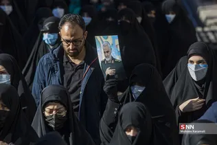 تشییع پیکر شهدا در قم