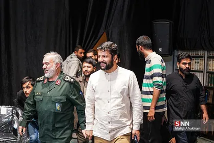 سخنرانی " سردار فدوی " در مسجد دانشگاه تهران
