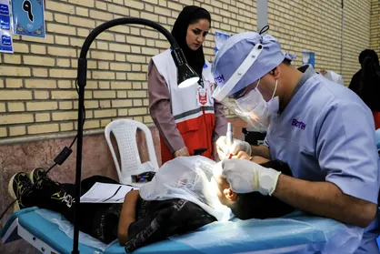 اردوی جهادی درمانی دندانپزشکی در شهرستان گالیکش