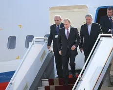 پوتین وارد تهران شد