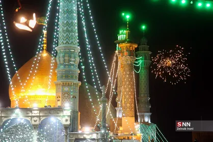 حال و هوای حرم حضرت معصومه (س) در روز ولادت ایشان