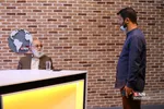 حضور مهدی چمران در خبرگزاری