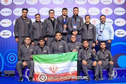 با تغییر رنگ مدال نخودی، تیم ایران نایب قهرمان رقابت&zwnj;های کشتی جهانی آلبانی شد