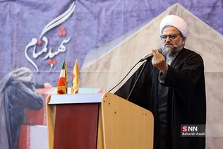 مراسم اولین سالگرد تدفین شهدای گمنام 
