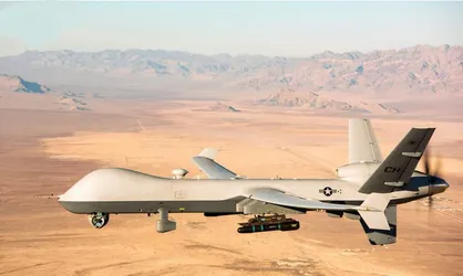 پهپاد آمریکایی در تور پدافند ایران؛ شکار MQ-9 در آسمان هرمز