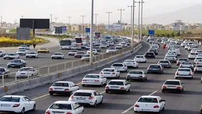 ترافیکی در مسیر راه&zwnj;های البرز / مسیرهای اصلی روان اما مسیرهای پرتردد با ترافیک سنگین
