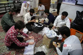 افطاری ساده در دانشگاه فردوسی مشهد