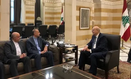 امیرعبداللهیان با نجیب میقاتی دیدار کرد