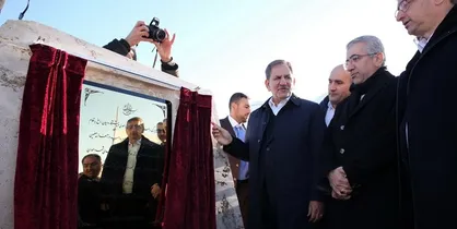 نیروگاه خورشیدی ۸ مگاواتی شهدای همدان افتتاح شد