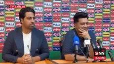 واکنش معنادار سرمربی چادرملو به خبر برکناری ممبینی / اخباری: به ما تذکر داده‌اند فقط راجع به بازی صحبت کنیم+فیلم