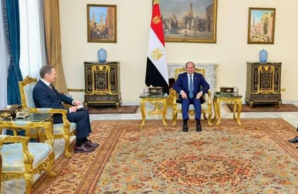 دیدار و گفت وگوی سازمان اطلاعات خارجی روسیه با رئیس جمهوری مصر درباره تحولات منطقه