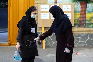 برگزاری حضوری امتحانات نهایی در دبیرستان شهید بهشتی
