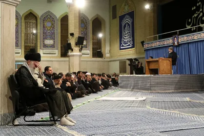 سوگواری بمناسبت سالروز شهادت امام علی (ع) در محضر رهبر انقلاب