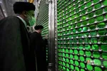 تجدید میثاق ابراهیم رئیسی با امام خمینی (ره) و شهدا