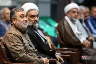 مراسم بزرگداشت سردار شهید اسماعیل احمدی در مسجد علی ابن الحسین(ع)