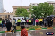 دانشجویان و مردم مشهد در اعتراض به هتک حرمت قرآن در سوئد تجمع کردند