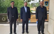 دیدار انتخاباتی محسن رضایی، رستم قاسمی و سعید محمد