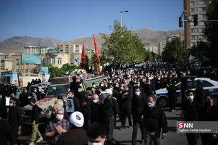 تشییع پیکر شهید مدافع حرم «رضا فرزانه»