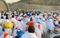 نجات پیرمرد مرندی در صحرای مشعر با تلاش هلال احمر