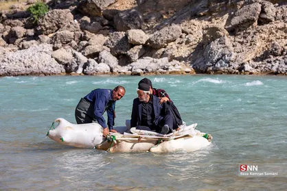 بلم&zwnj;سواری در رودخانه گزستان