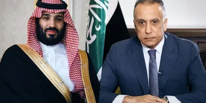 الکاظمی و بن سلمان در دیدار با یکدیگر به توافق ۹ بندی دست یافتند