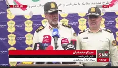 سردار محمدیان: پلیس آگاهی هیچ وقت تعطیل بردار نیست/ پلیس با سارق، اراذل و اوباش و مزاحم نوامیس تعارف ندارد/ اگر مقاومت بکنند هدف گلوله قرار می‌گیرند+فیلم