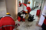 برگزاری مانور آمادگی در برابر زلزله در خوابگاه دانشجویی دانشگاه لرستان